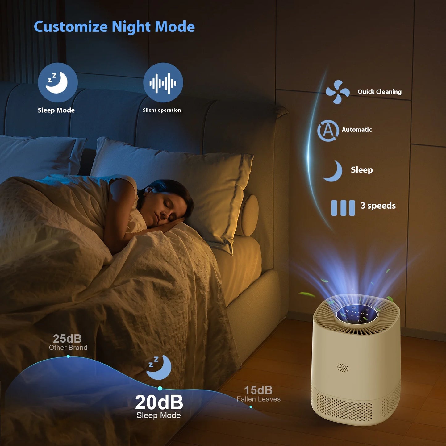✨ Breathe Better – Smart WiFi Air Purifier for Home & Office