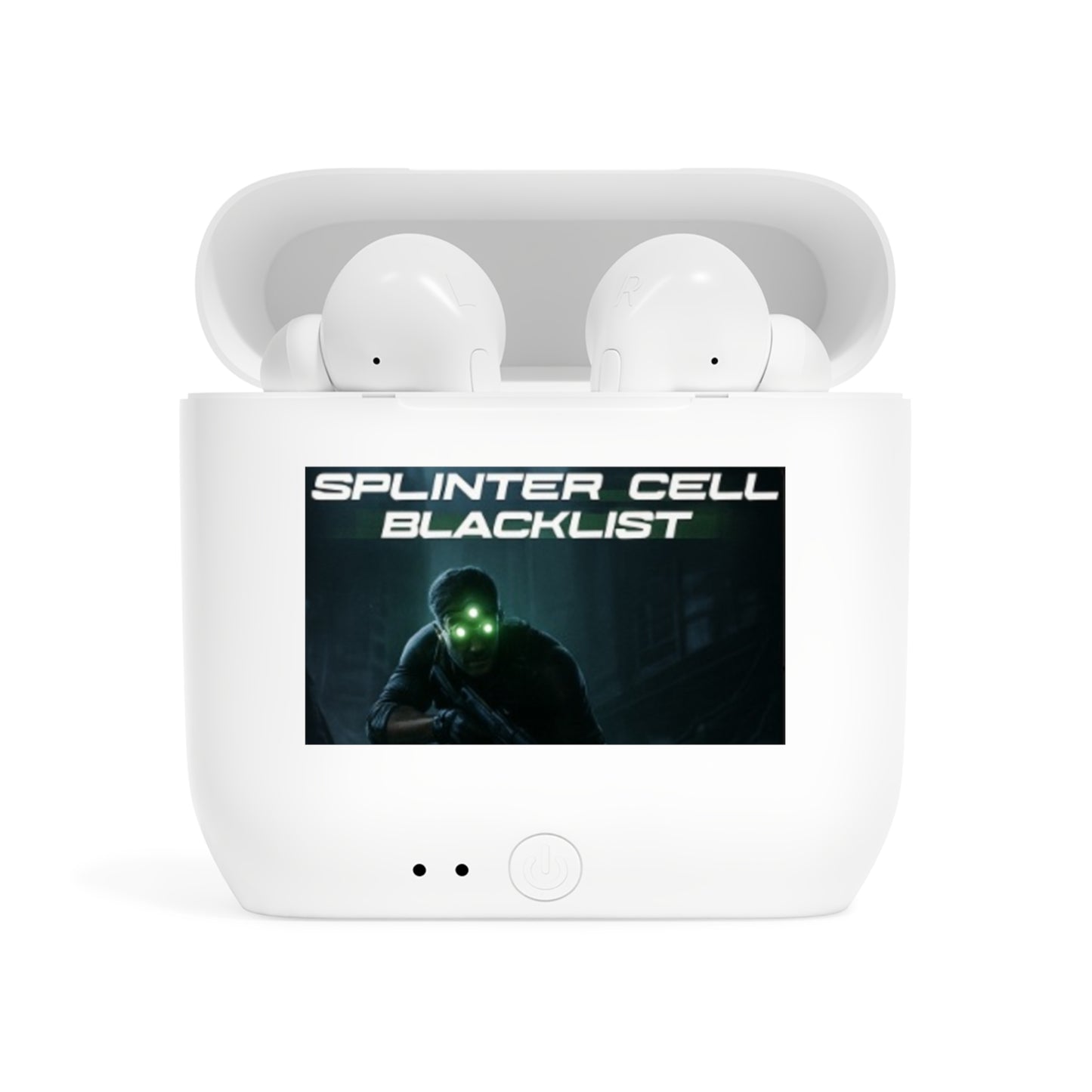 Trendy Wireless Earbuds Case, Custom Earbud Cover, Unique Gift for Music Lovers, Holiday Present, Tech Accessory 